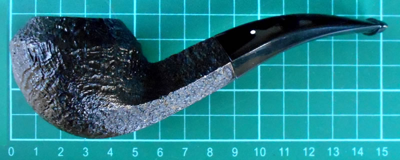 Dunhill - The White Spot Sandblast Smoking Pipe 